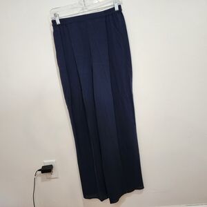 Talbots Navy Women's Trousers/ Petite Silk